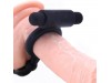 Анальная пробка с кольцом на пенис и вибрацией Ass-Kicker with Cockring